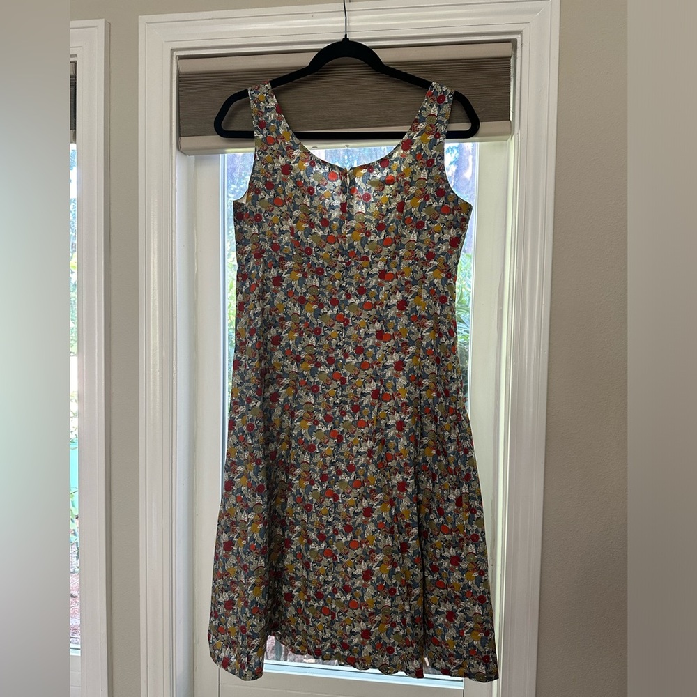 Liberty of London Fit and Flare/Drop Waist Dress Sz 6